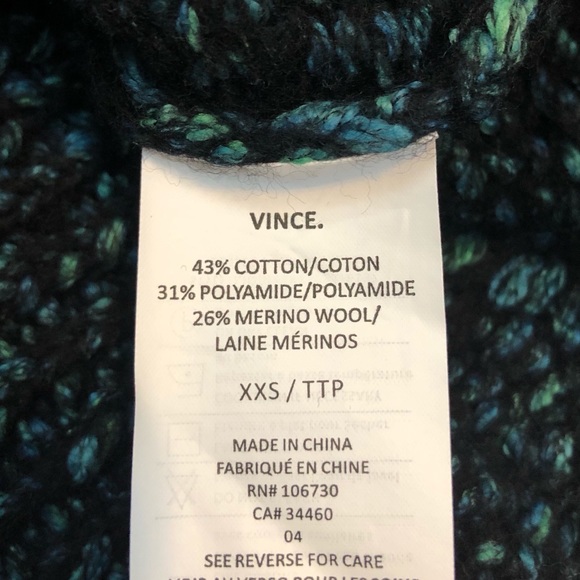 VINCE. Oversized Crewneck Pullover Sweater - Picture 5 of 5